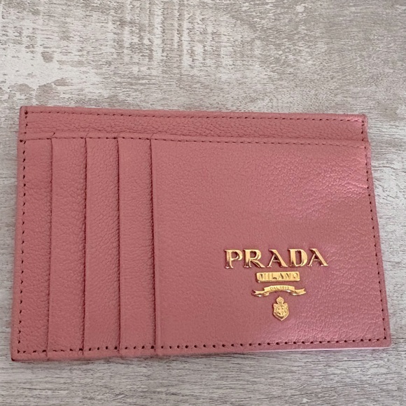 Prada Pink Cardholder - Picture 1 of 3